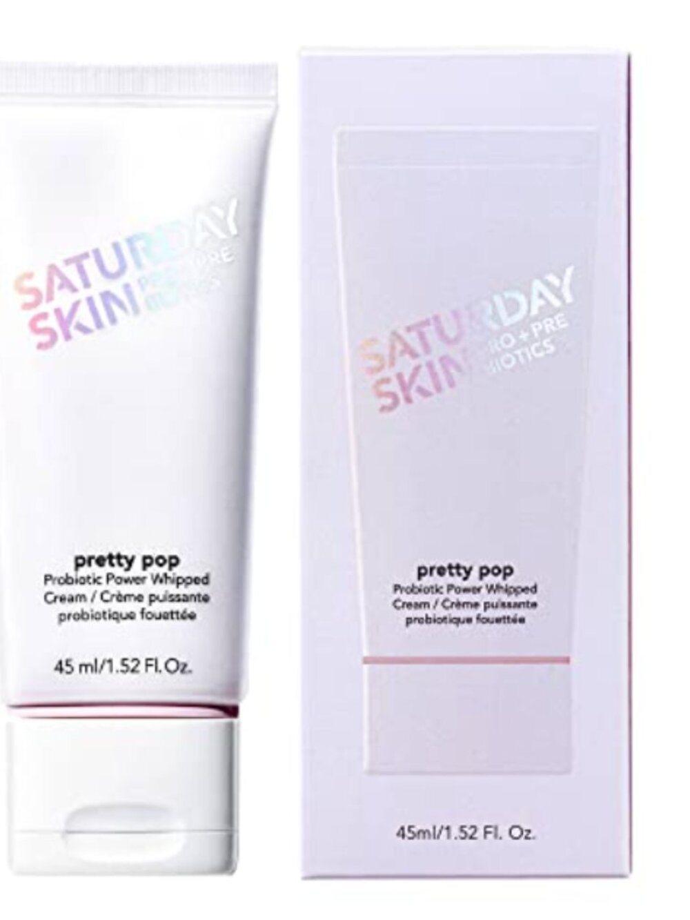 SATURDAY SKIN Pretty Pop Probiotics Whipped Moisturizing Cream 1.52oz NEW IN BOX